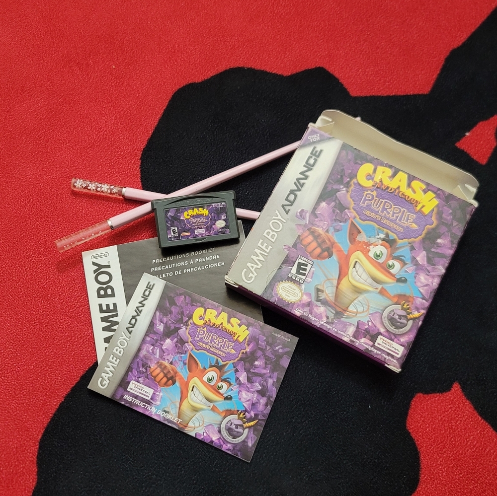 Crash Bandicoot Purple Ripto's Rampage for Gameboy Advance - Picture 6 of 7